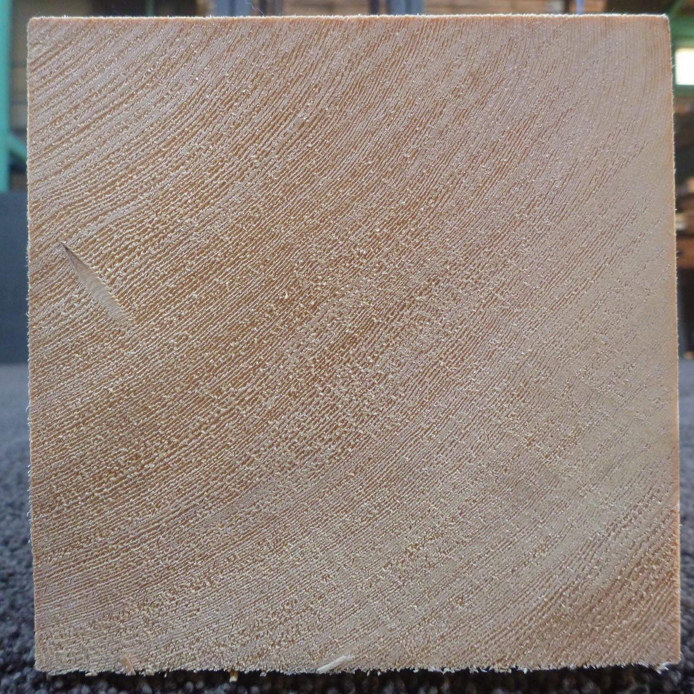彫刻材 天然木曽檜 柾目盤 ラフ材 L625×T110×W110mm TKSQ-7