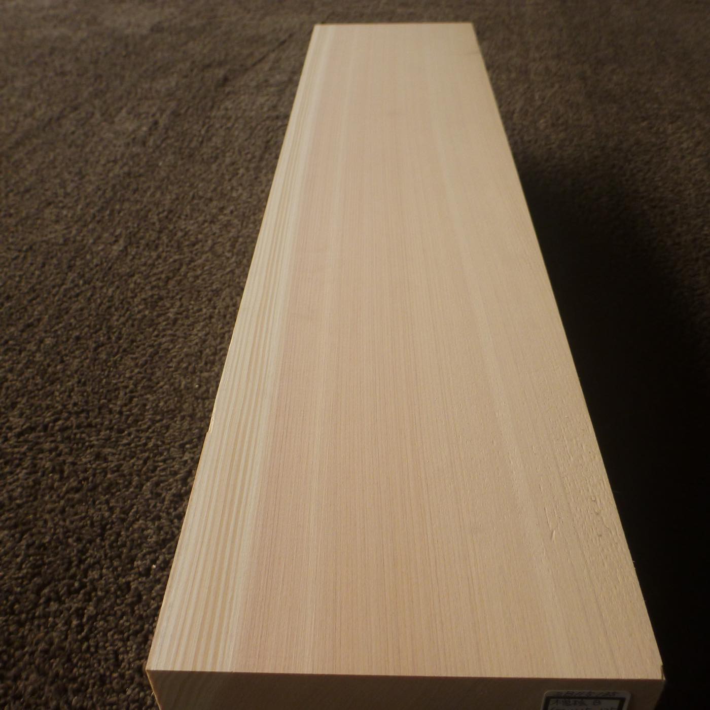 彫刻材 木曽桧 柾目 L600×T115×W135mm 2B115135 定番商品