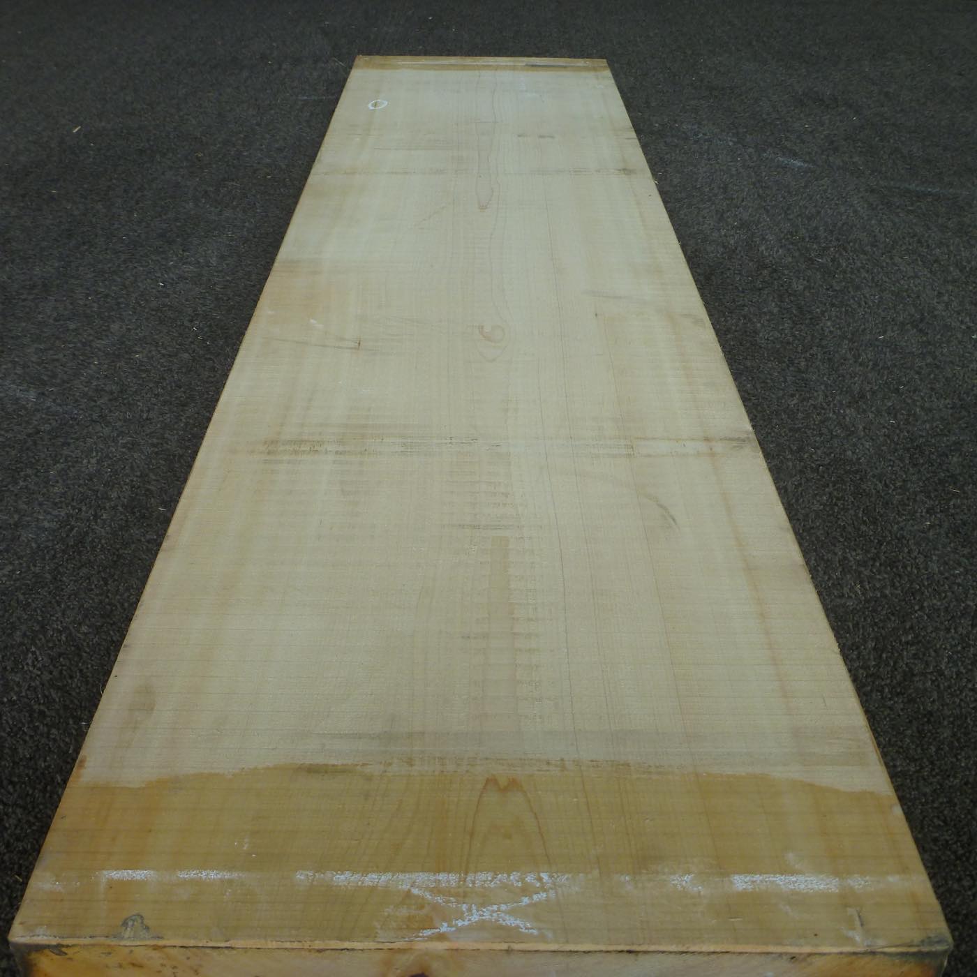 彫刻材 天然木曽檜 板目板 ラフ材 L1300×T45×W365mm TKBP-6