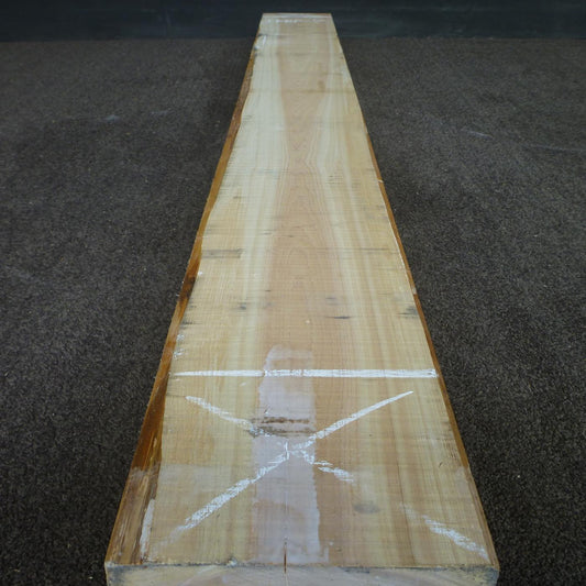 彫刻材 天然木曽檜 板目板 ラフ材 L1850×T100×W200mm TKBP-7