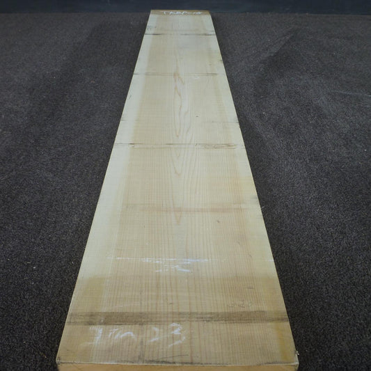 彫刻材 天然木曽檜 板目板 ラフ材 L2000×T45×W315mm TKBP-15