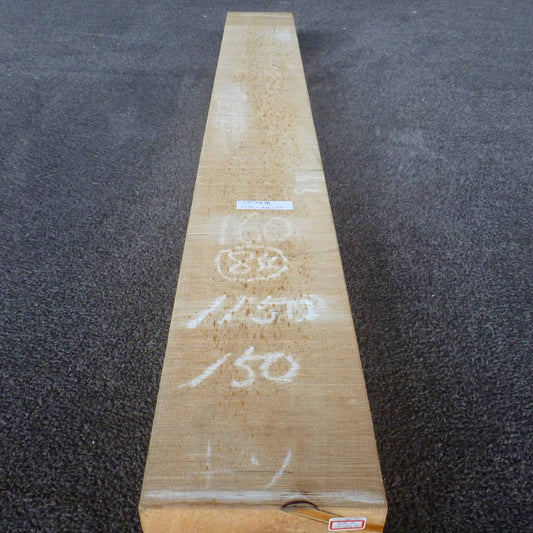 彫刻材 天然木曽檜 柾目盤 ラフ材 L1150×T84×W150mm 115084150 Aグレード 材面1