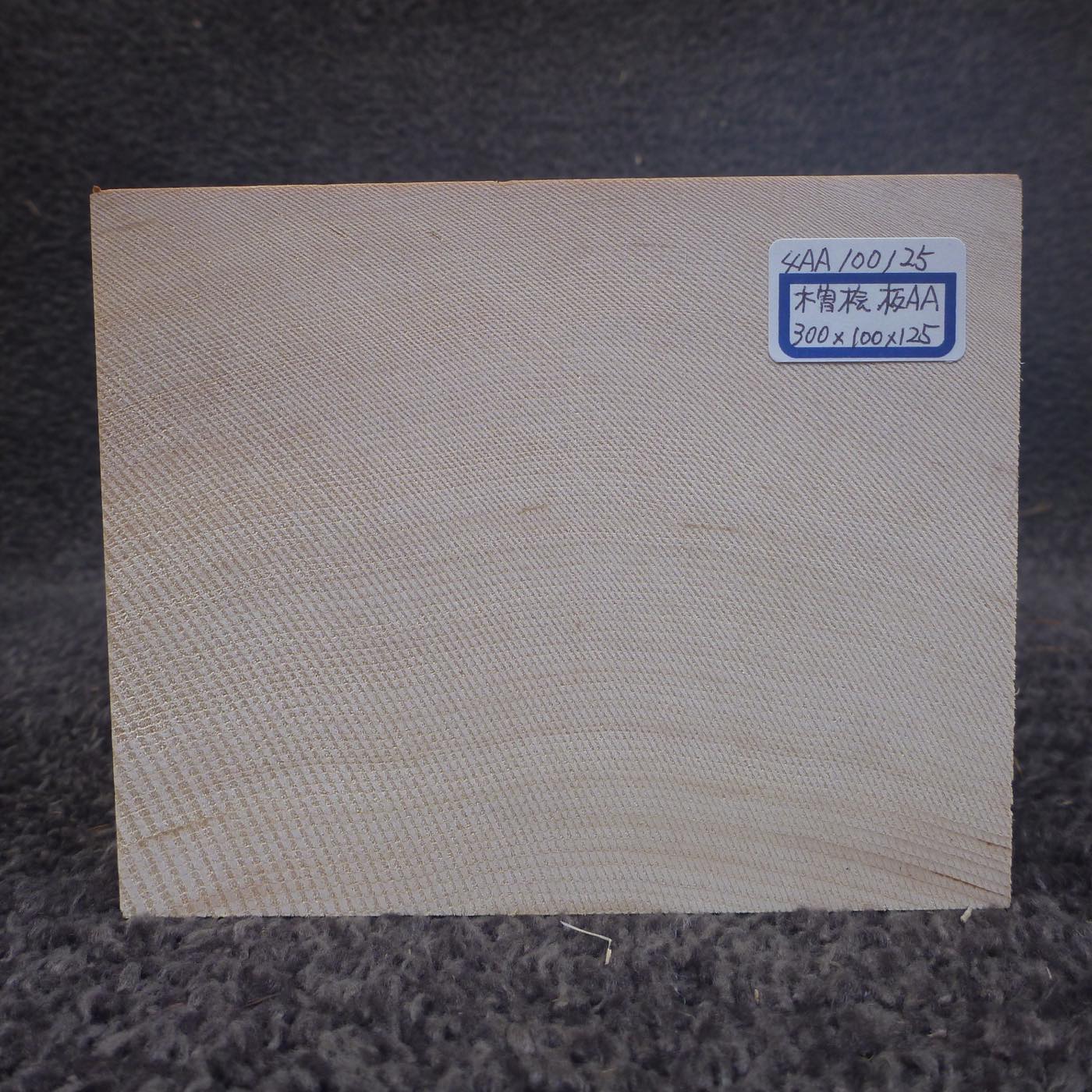 彫刻材 天然木曽檜 板目盤 L300×T100×W125mm 4AA100125 定番商品
