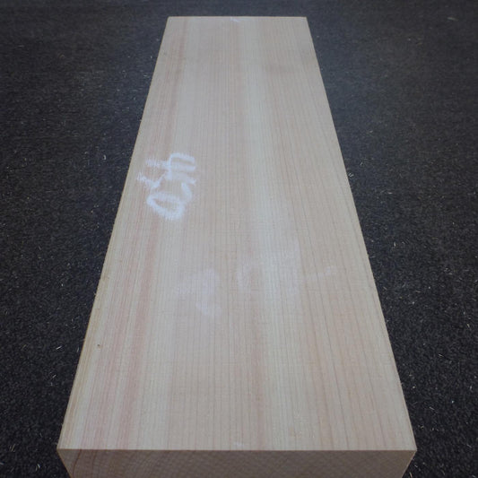 彫刻材 天然桧 柾目盤 ラフ材 L450×T123×W150mm TH3A123150 Aグレード 定番商品