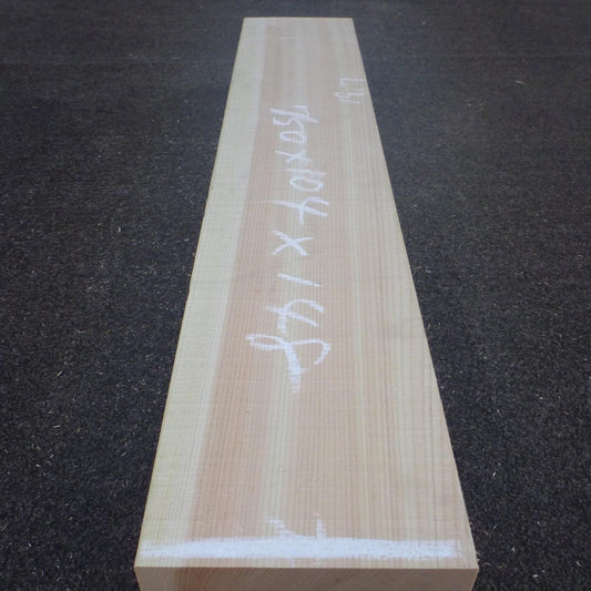 彫刻材 天然桧 柾目盤 ラフ材 L750×T104×W148mm TH1B104148 Bグレード 定番商品