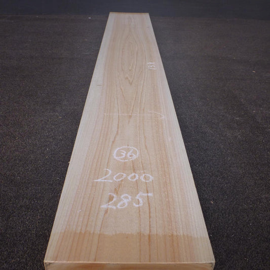 彫刻材 人工桧 板目板 ラフ材 L2000×T36×W285mm JH200036285 Aグレード