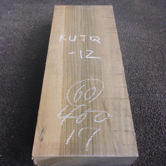彫刻材 楠 柾目盤 ラフ材 L400×T60×W170mm KUTQ-12
