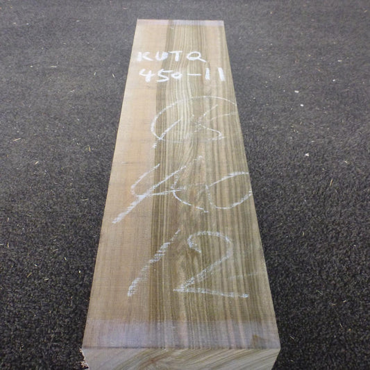彫刻材 楠 柾目 ラフ材 L450×T105×W120mm KUTQ450-11 定番商品
