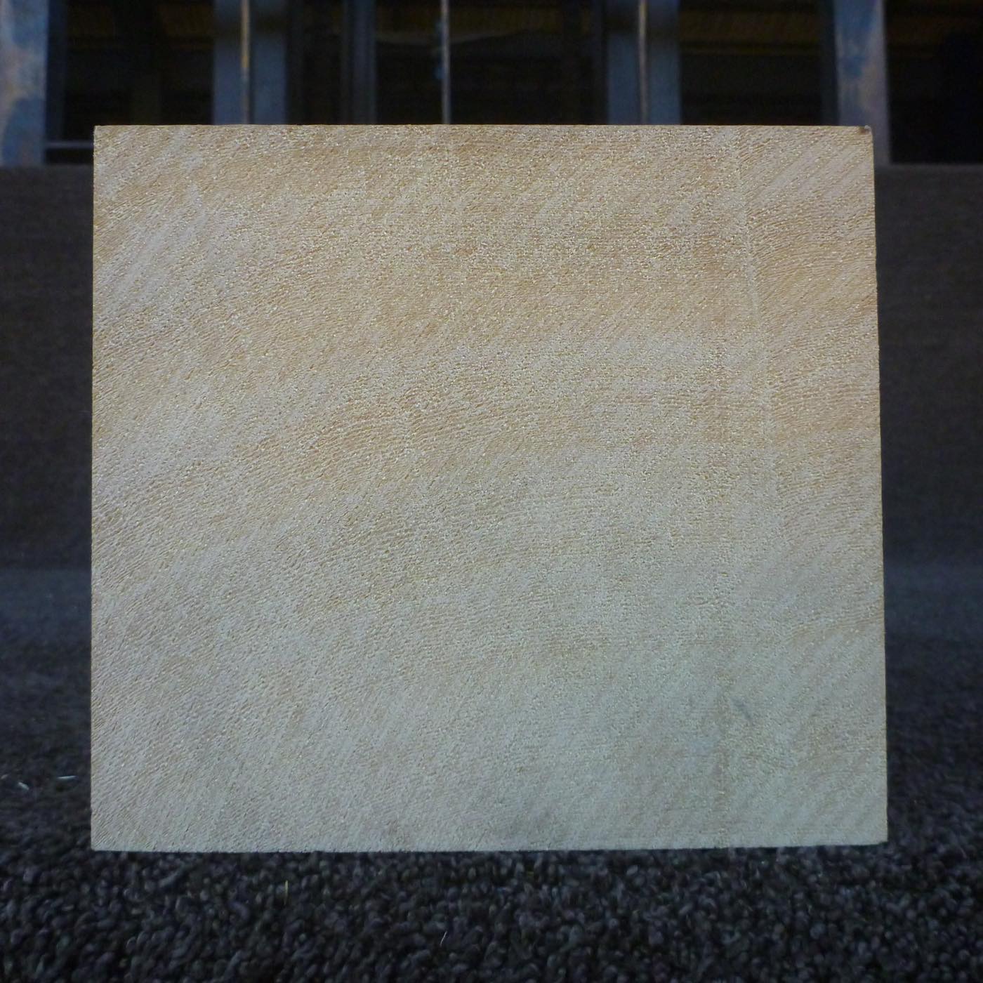 彫刻材 米ヒバ 柾目 ラフ材 B600143155B 600×143×155mm Bグレード 定番商品