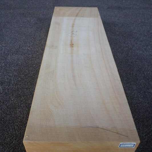 彫刻材 天然木曽檜 柾目盤 ラフ材 L600×T103×W190mm 2B103190 Bグレード 定番商品