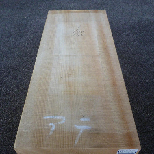彫刻材 天然木曽檜 柾目盤 ラフ材 L380×T117×W170mm 380117170 Bグレード