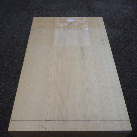 彫刻材 天然桧 柾目盤 ラフ材 L300×T95×W205mm TH4A095205 Aグレード 定番商品