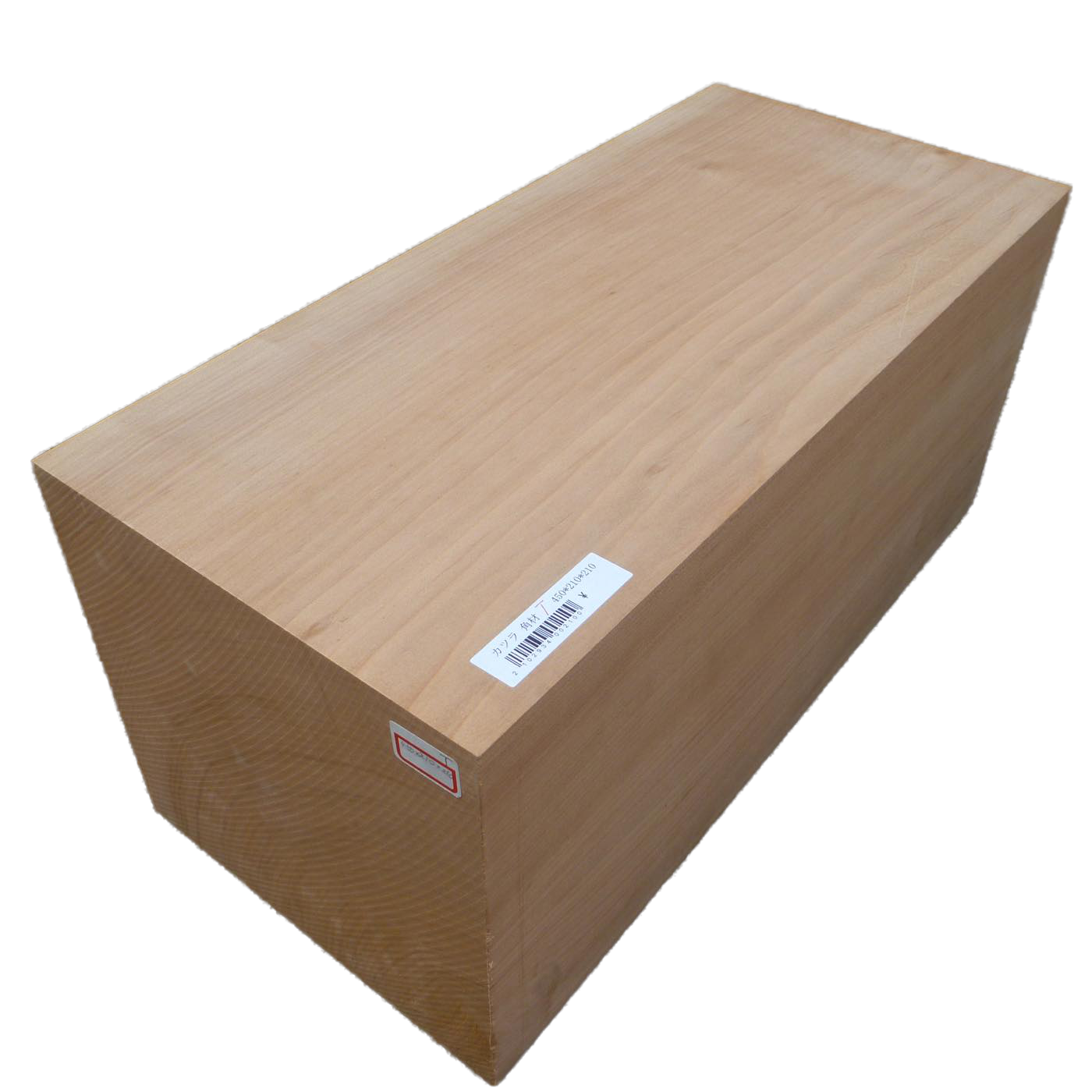 仏像用材 桂 (カツラ) 450×210×210mm 293400210T【この商品は送料無料です】