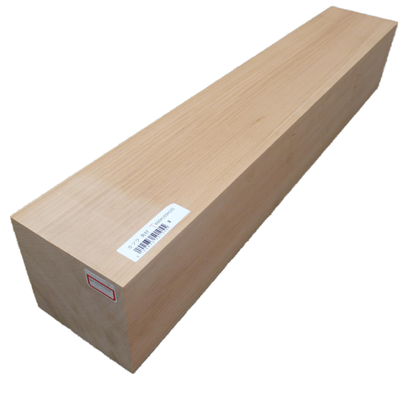 仏像用材 桂 (カツラ) 600×105×105mm 293350105T【この商品は送料無料です】