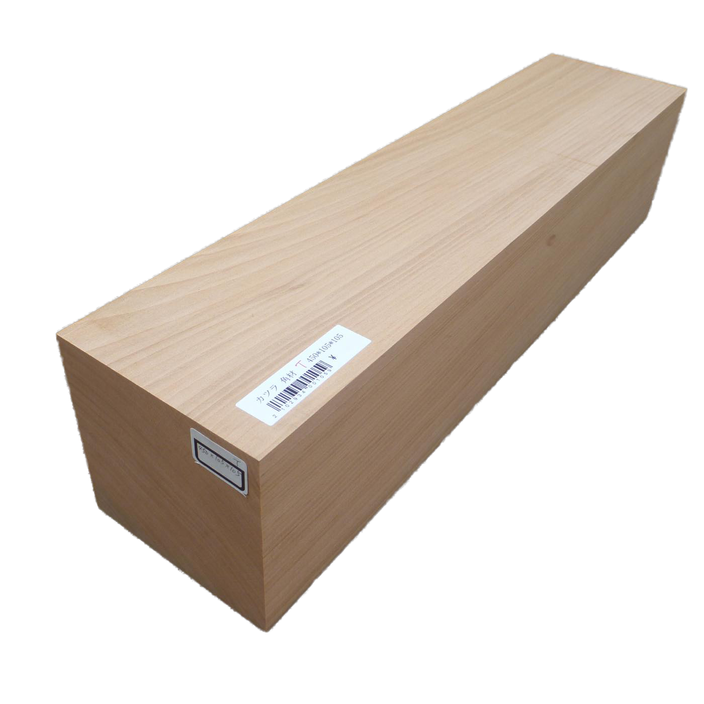 仏像用材 桂 (カツラ) 450×105×105mm 293400105T【この商品は送料無料です】