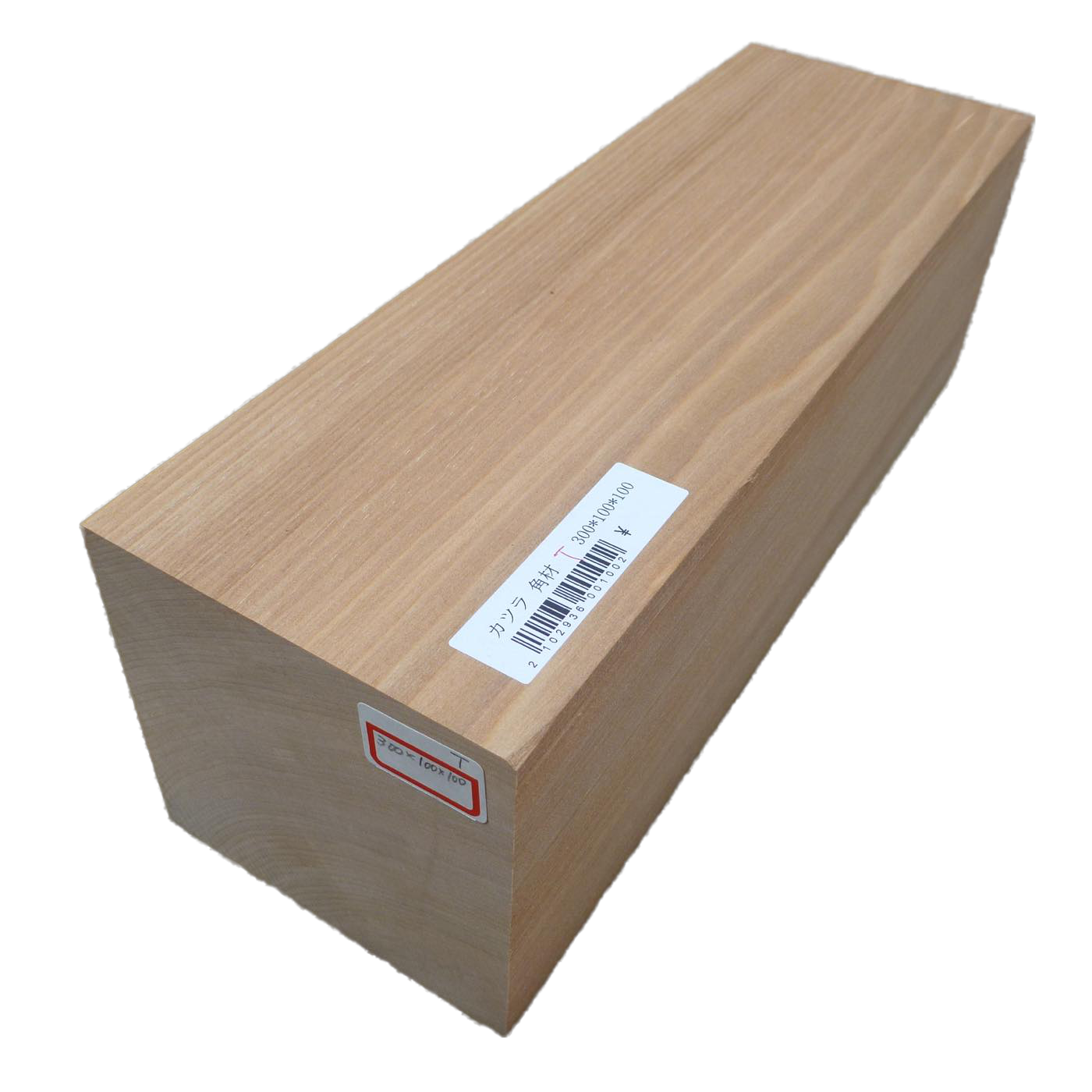 仏像用材 桂 (カツラ) 300×100×100mm 293600100T【この商品は送料無料です】