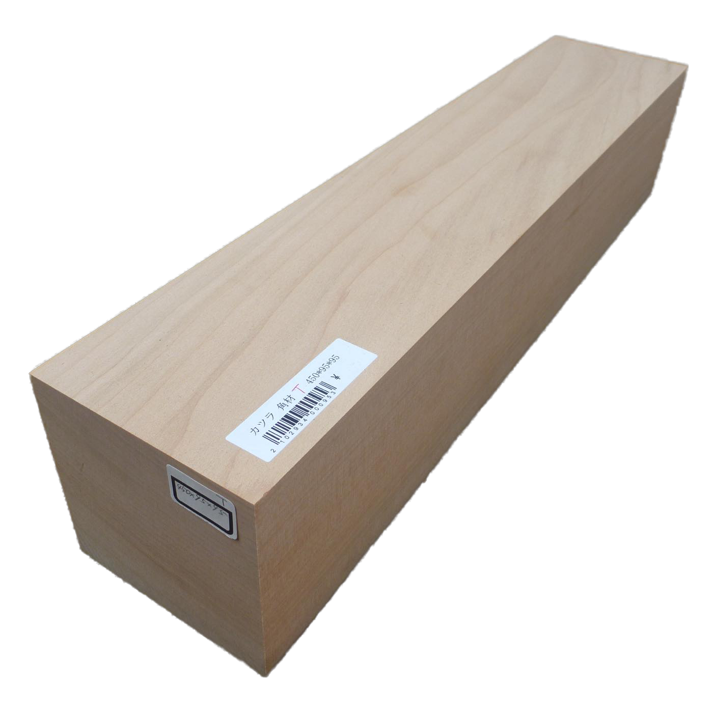 仏像用材 桂 (カツラ) 450×95×95mm 293400095T【この商品は送料無料です】