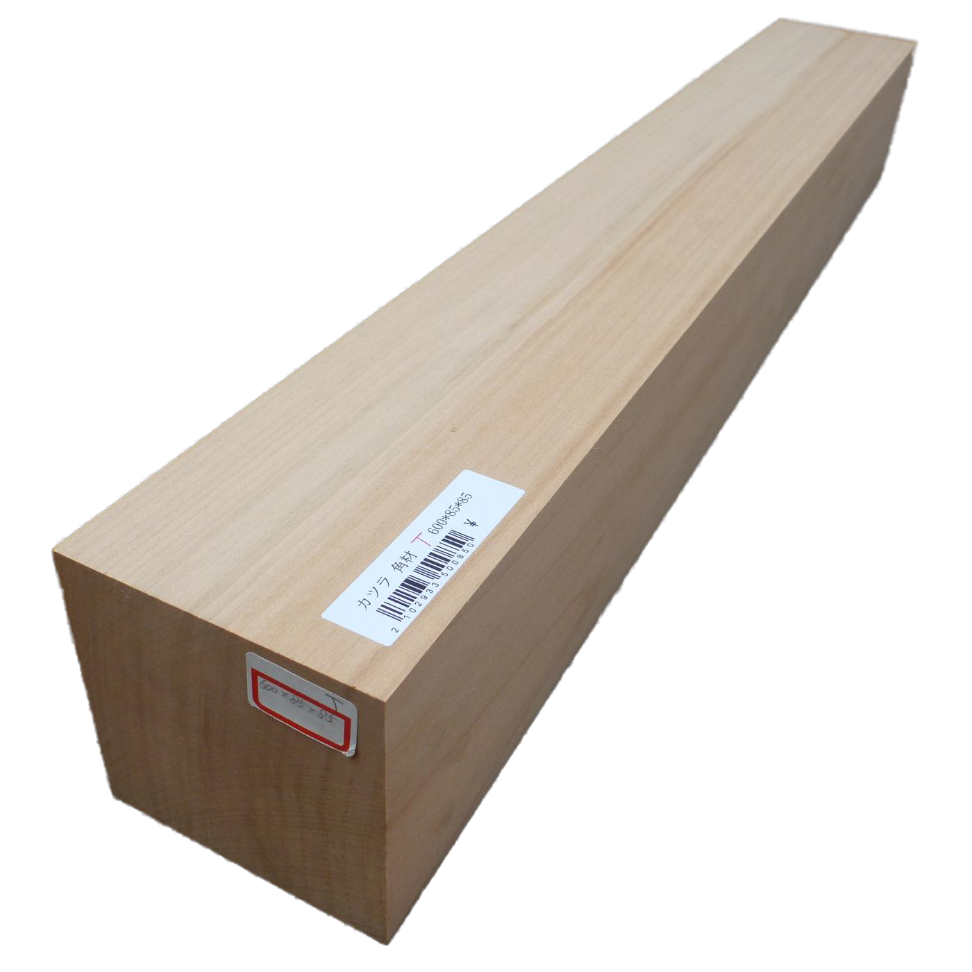 仏像用材 桂 (カツラ) 600×85×85mm 293350085T【この商品は送料無料です】