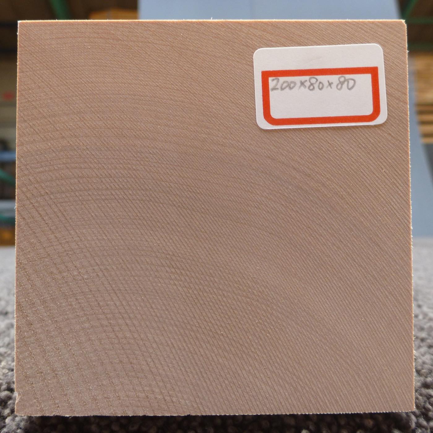 仏像用材 桂 (カツラ) 200×80×80mm 293800080T【この商品は送料無料です】