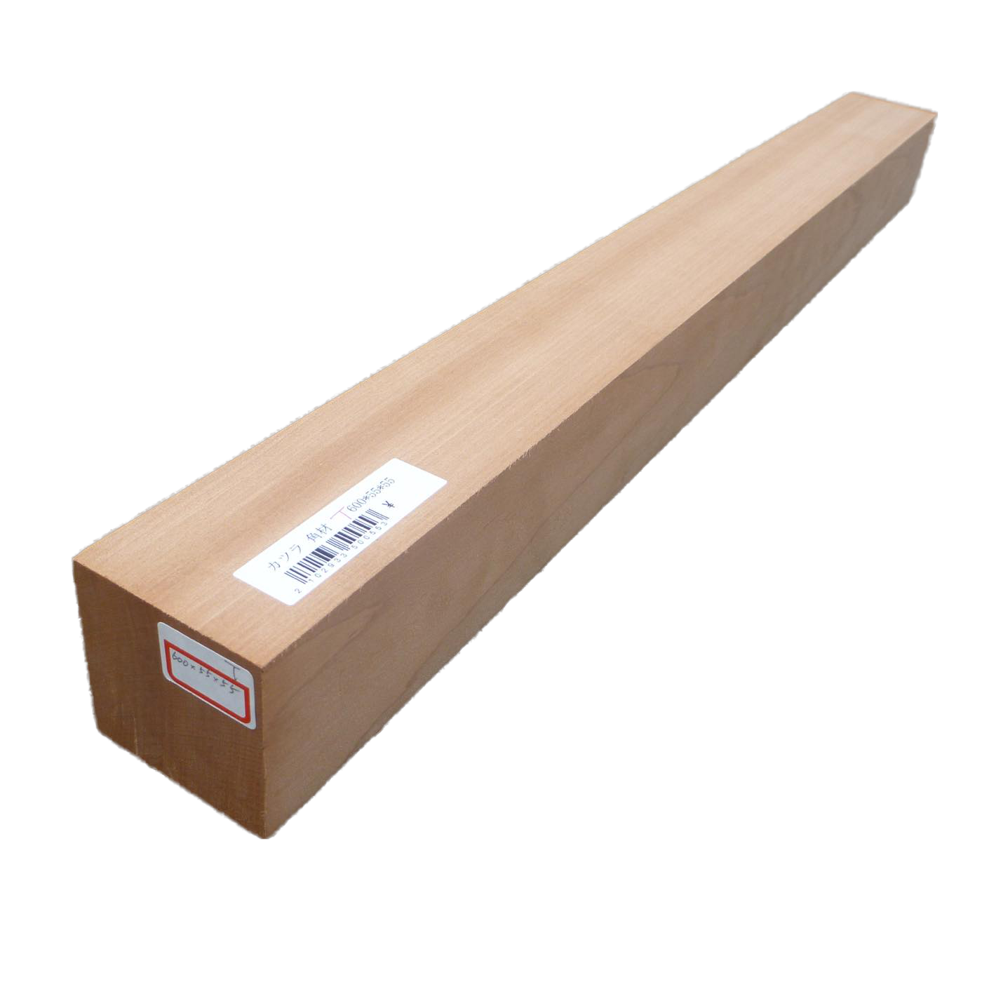 仏像用材 桂 (カツラ) 600×55×55mm 293350055T【この商品は送料無料です】
