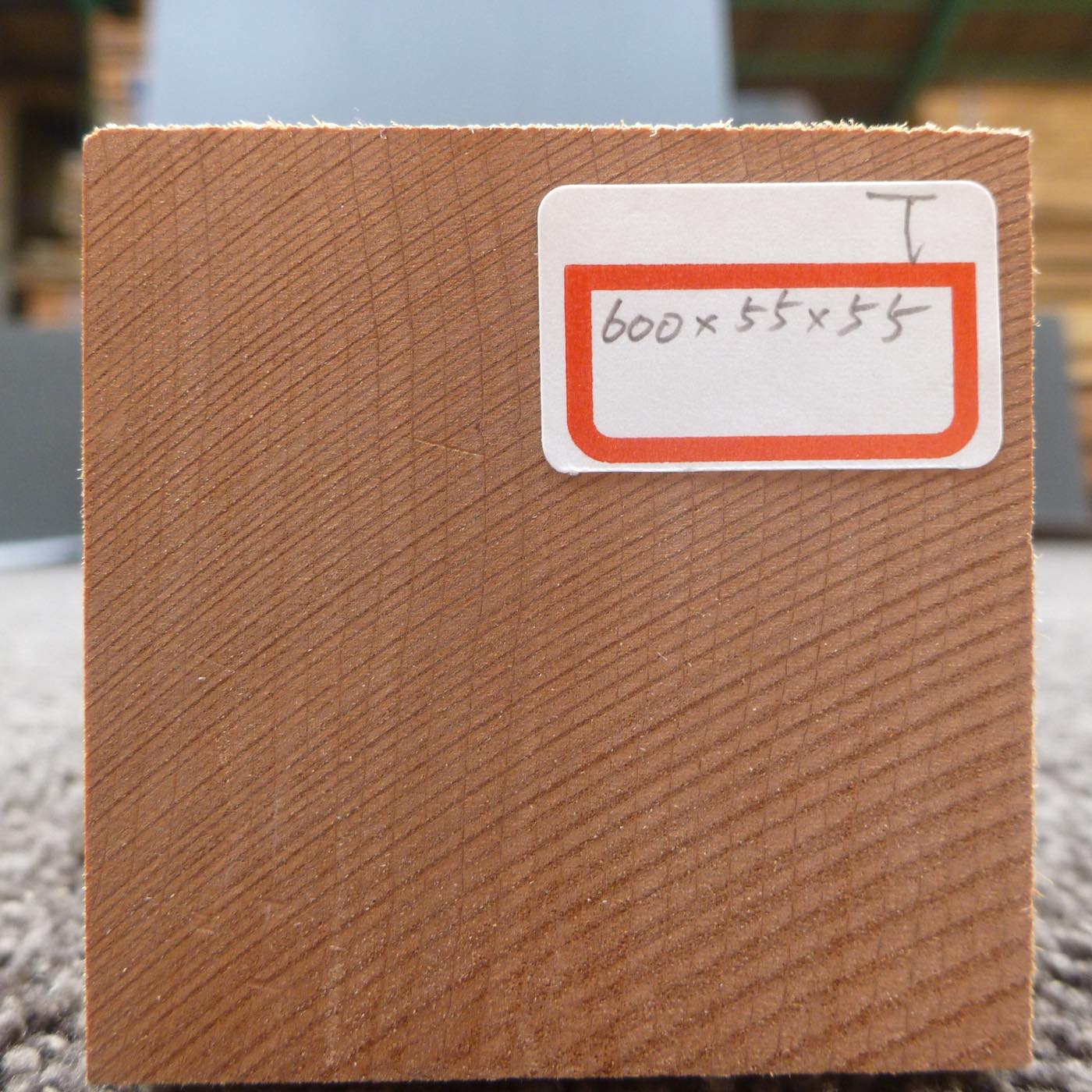 仏像用材 桂 (カツラ) 600×55×55mm 293350055T【この商品は送料無料です】