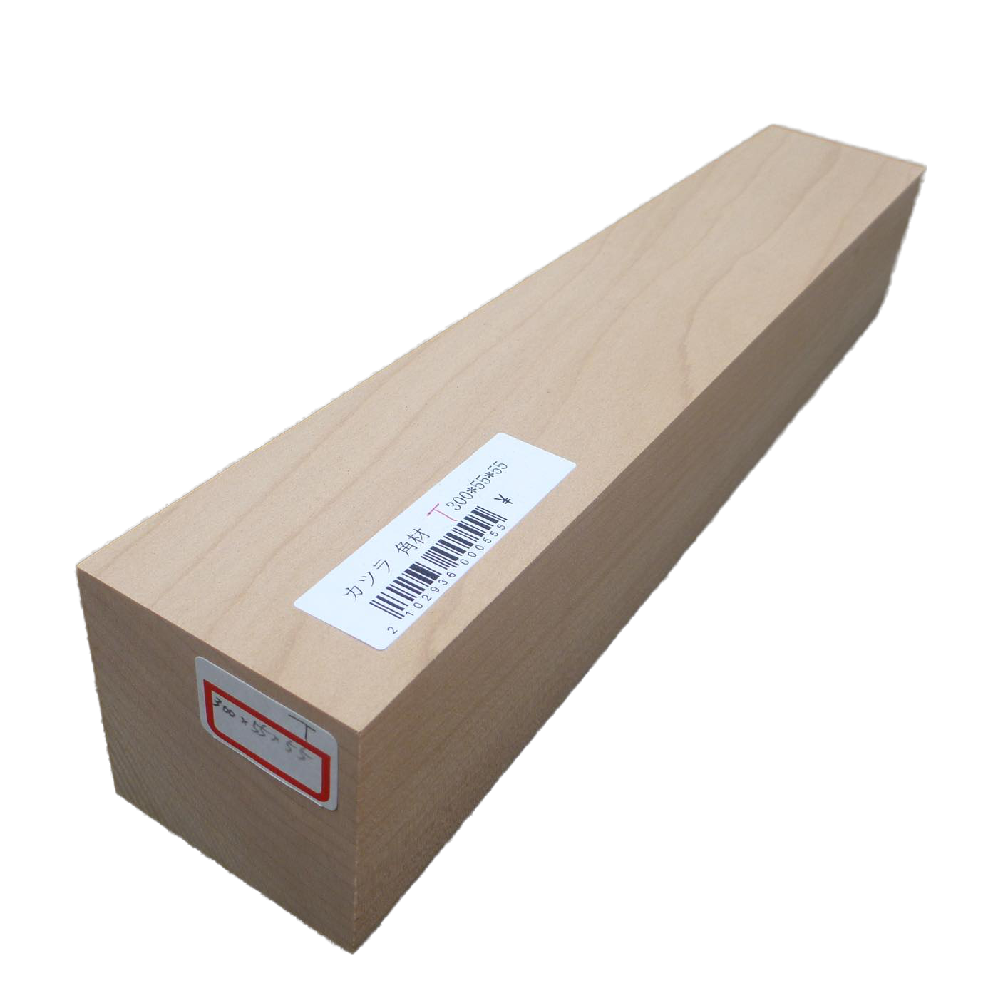 仏像用材 桂 (カツラ) 300×55×55mm 293600055T【この商品は送料無料です】
