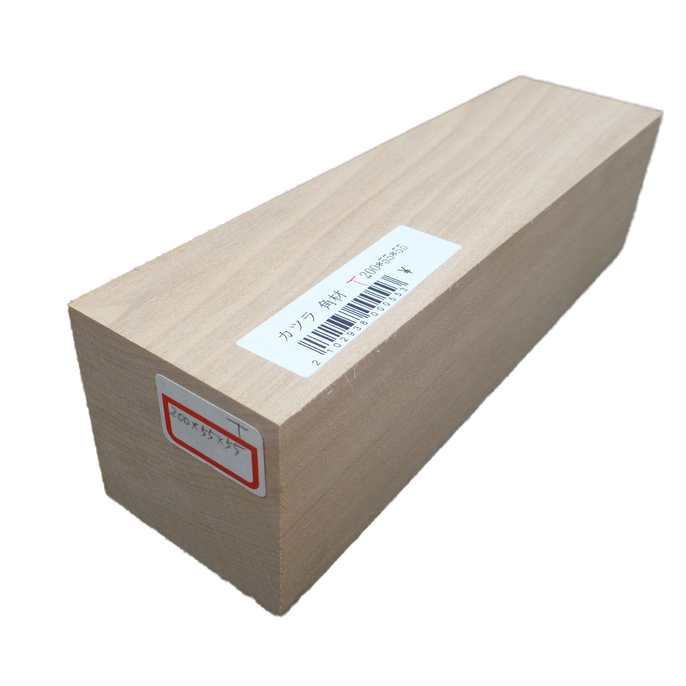 仏像用材 桂 (カツラ) 200×55×55mm 293800055T【この商品は送料無料です】