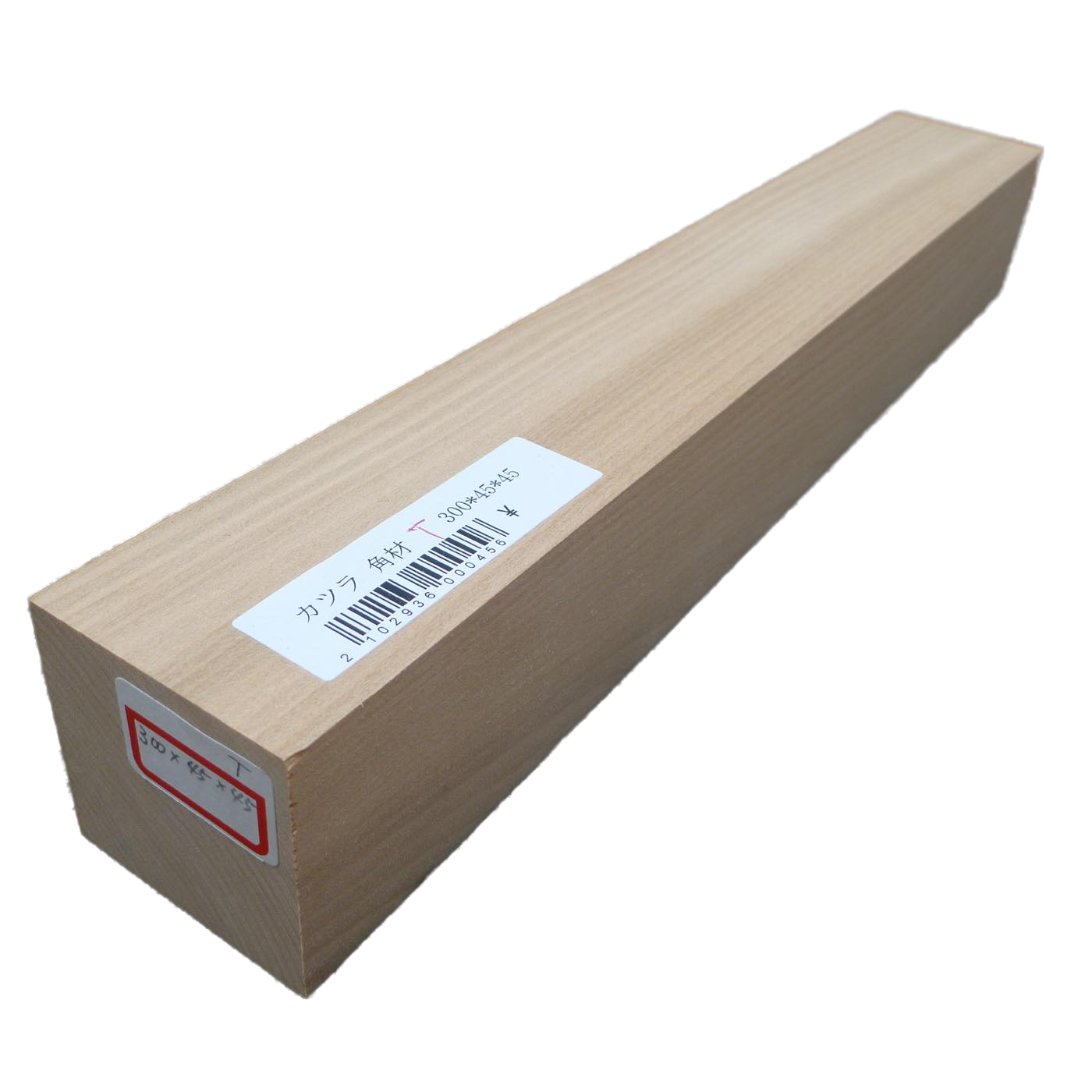 仏像用材 桂 (カツラ) 300×45×45mm 293600045T【この商品は送料無料です】