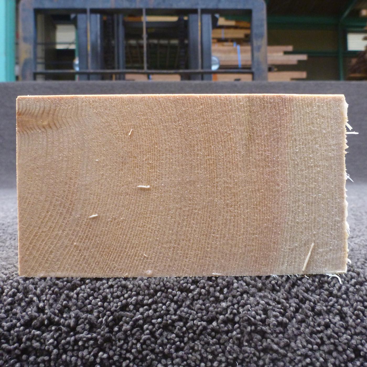 彫刻材 天然桧 柾目盤 ラフ材 L180×T83×W150mm TH180083150 Bグレード