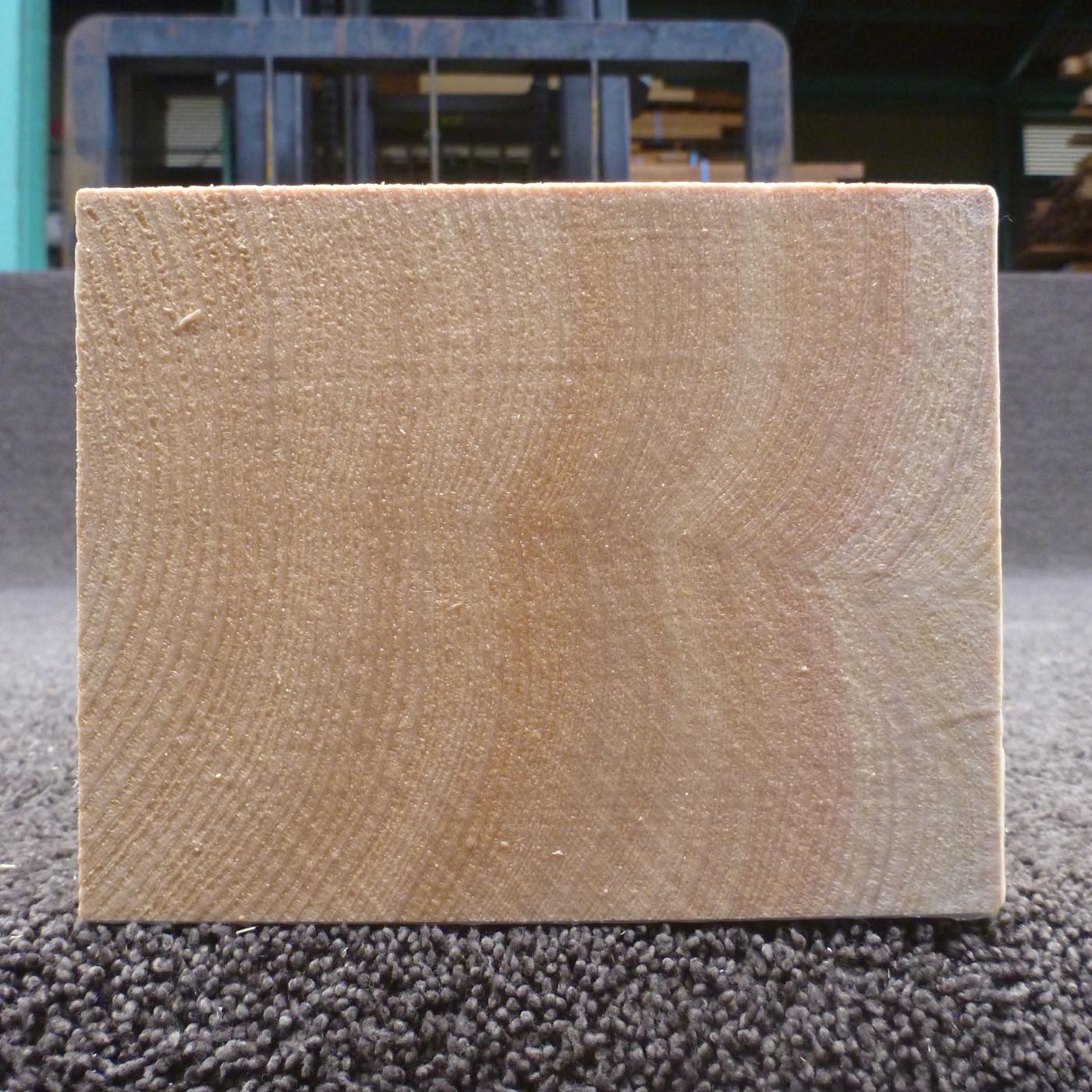 彫刻材 天然桧 柾目盤 ラフ材 L290×T118×W150mm TH290118150 Bグレード