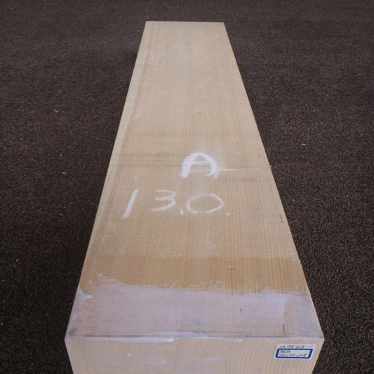 彫刻材 天然木曽檜 柾目盤 ラフ材 L750×T98×W168mm 1A98168-1 Aグレード 定番商品