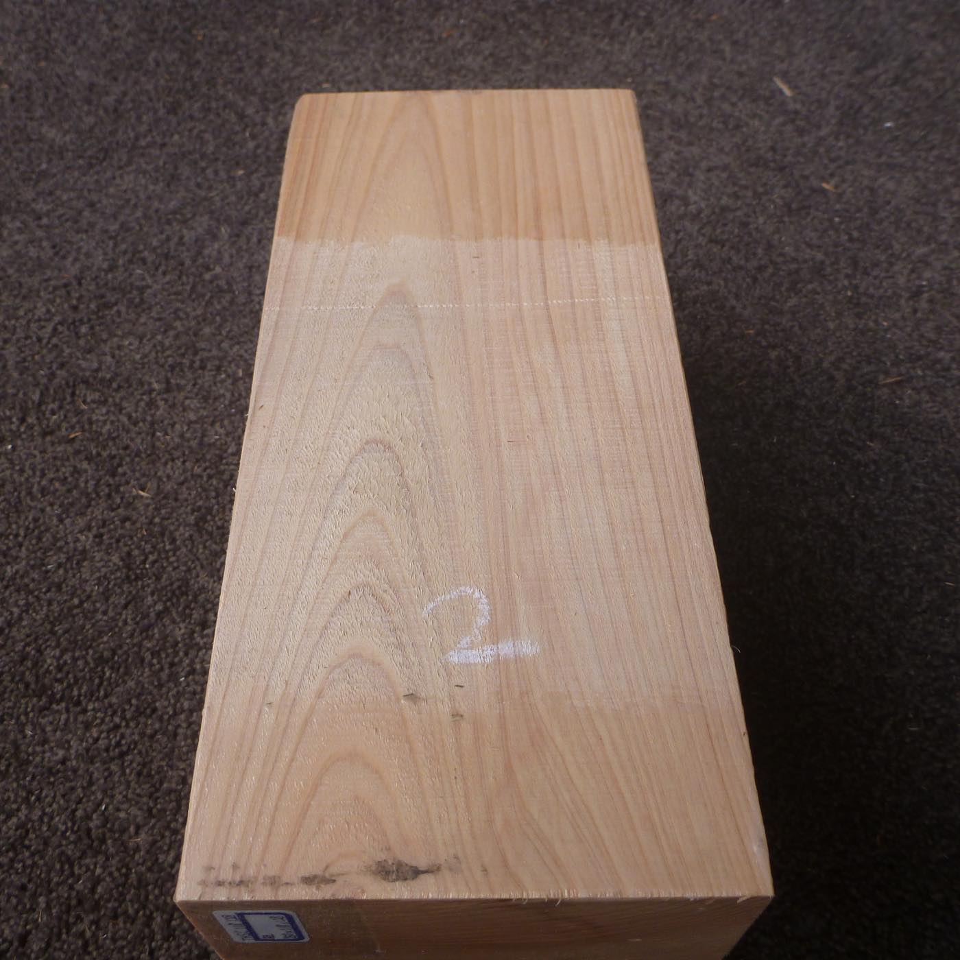 彫刻材 天然桧 柾目盤 ラフ材 L250×T118×W128mm TH5C118128 Cグレード 定番商品