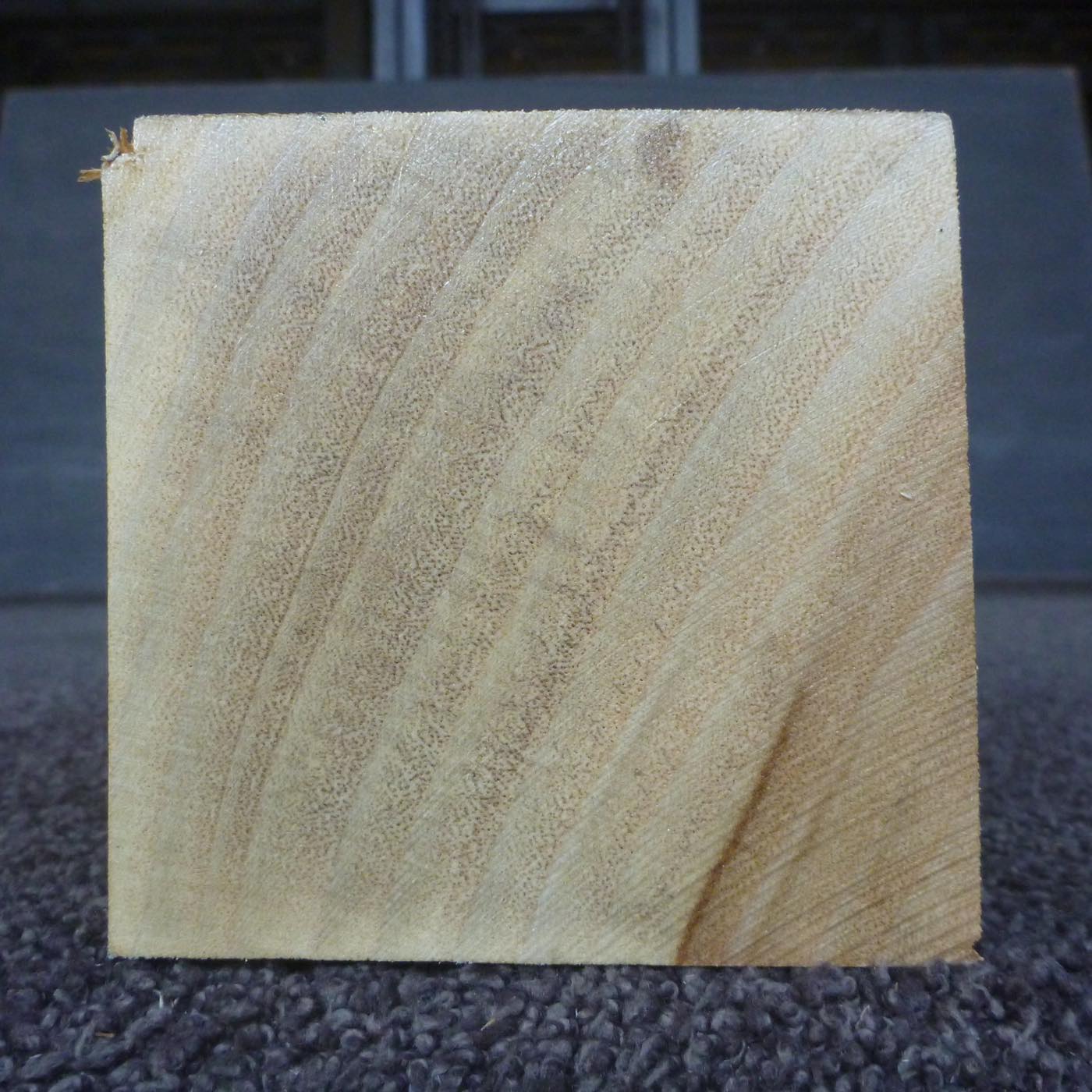 彫刻材 楠 柾目 ラフ材 L450×T90×W90mm KUTQ450-5 定番商品