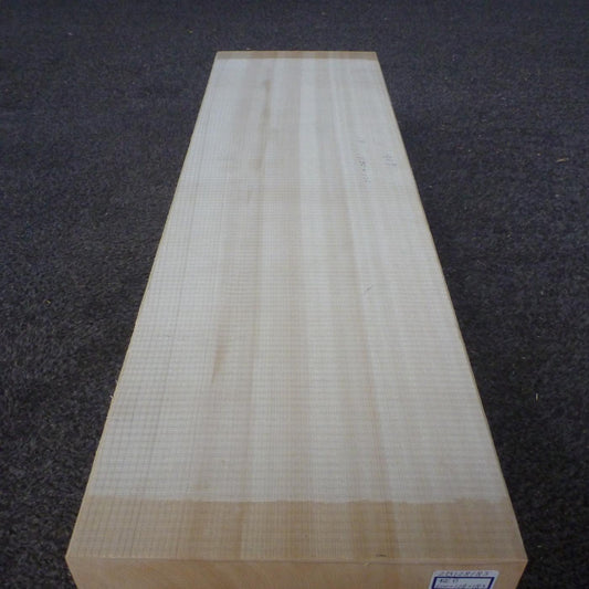 彫刻材 天然木曽檜 柾目盤 ラフ材 L600×T128×W183mm 2B128183 Bグレード 定番商品