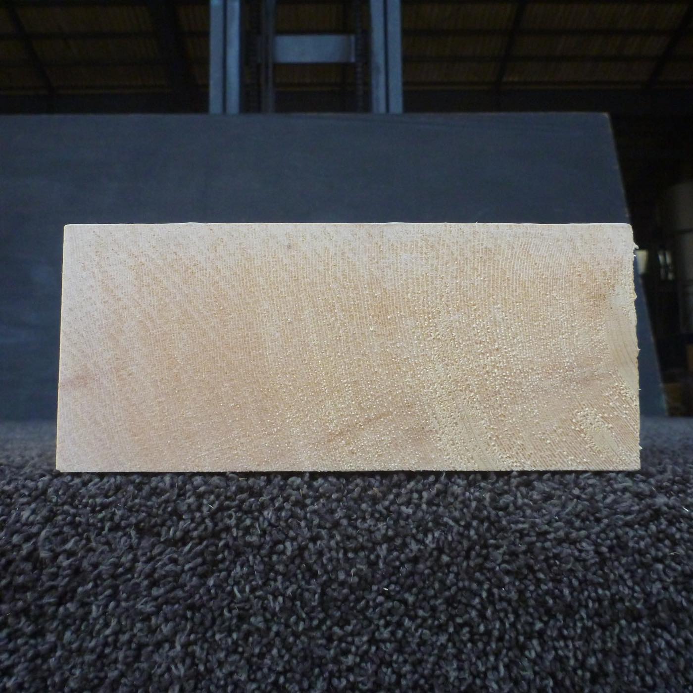彫刻材 天然木曽檜 柾目盤 ラフ材 L450×T80×W185mm 3B080185 Bグレード 定番商品