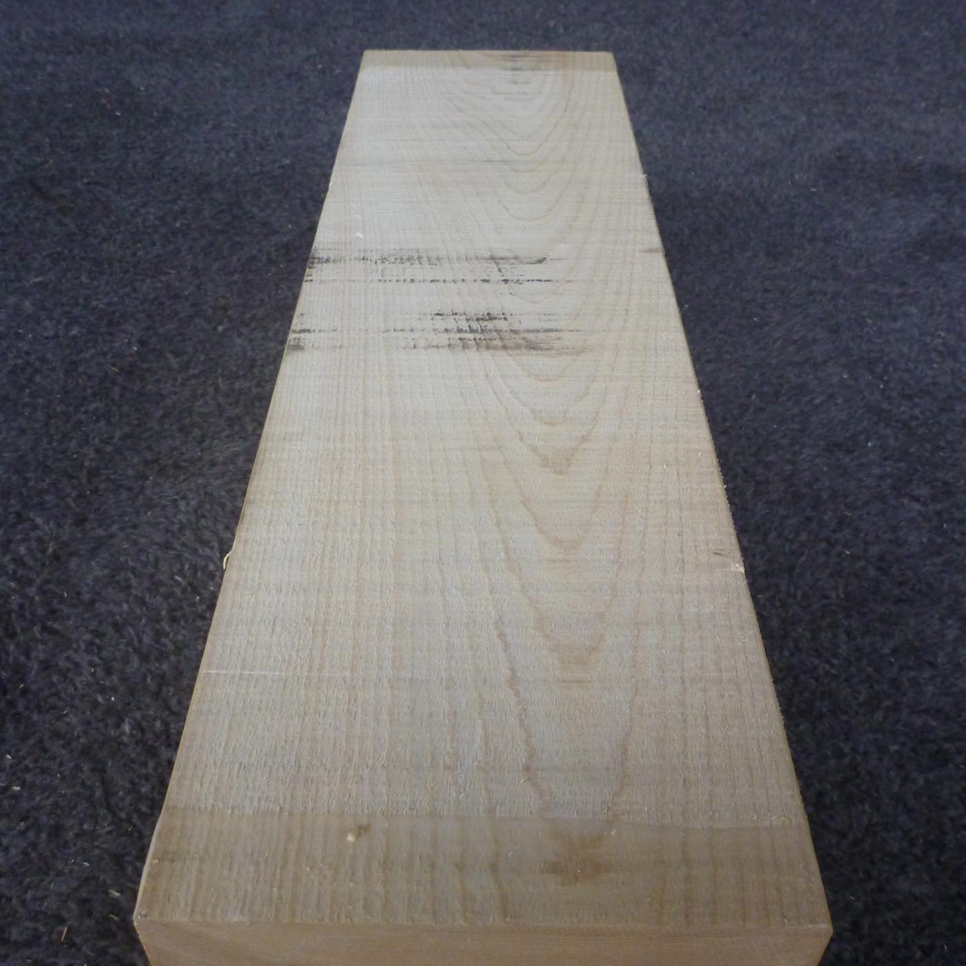 彫刻材 天然木曽檜 板目盤 ラフ材 L450×T120×W130mm 3B120130 Bグレード 定番商品