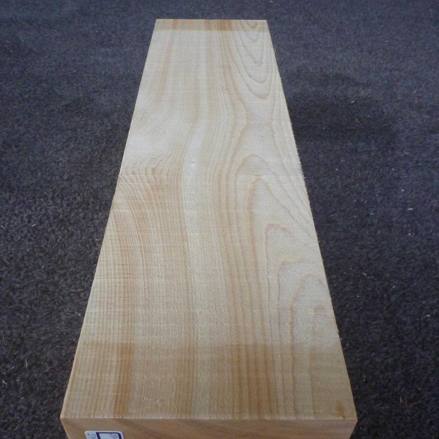 彫刻材 天然木曽檜 柾目盤 ラフ材 L450×T128×W165mm 3B128165 Bグレード 定番商品