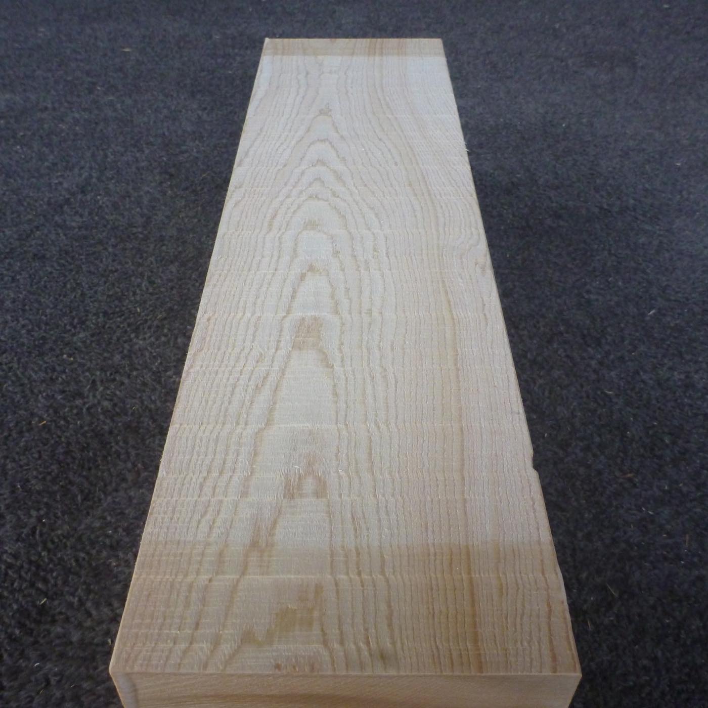 彫刻材 天然木曽檜 柾目盤 ラフ材 L450×T128×W165mm 3B128165 Bグレード 定番商品