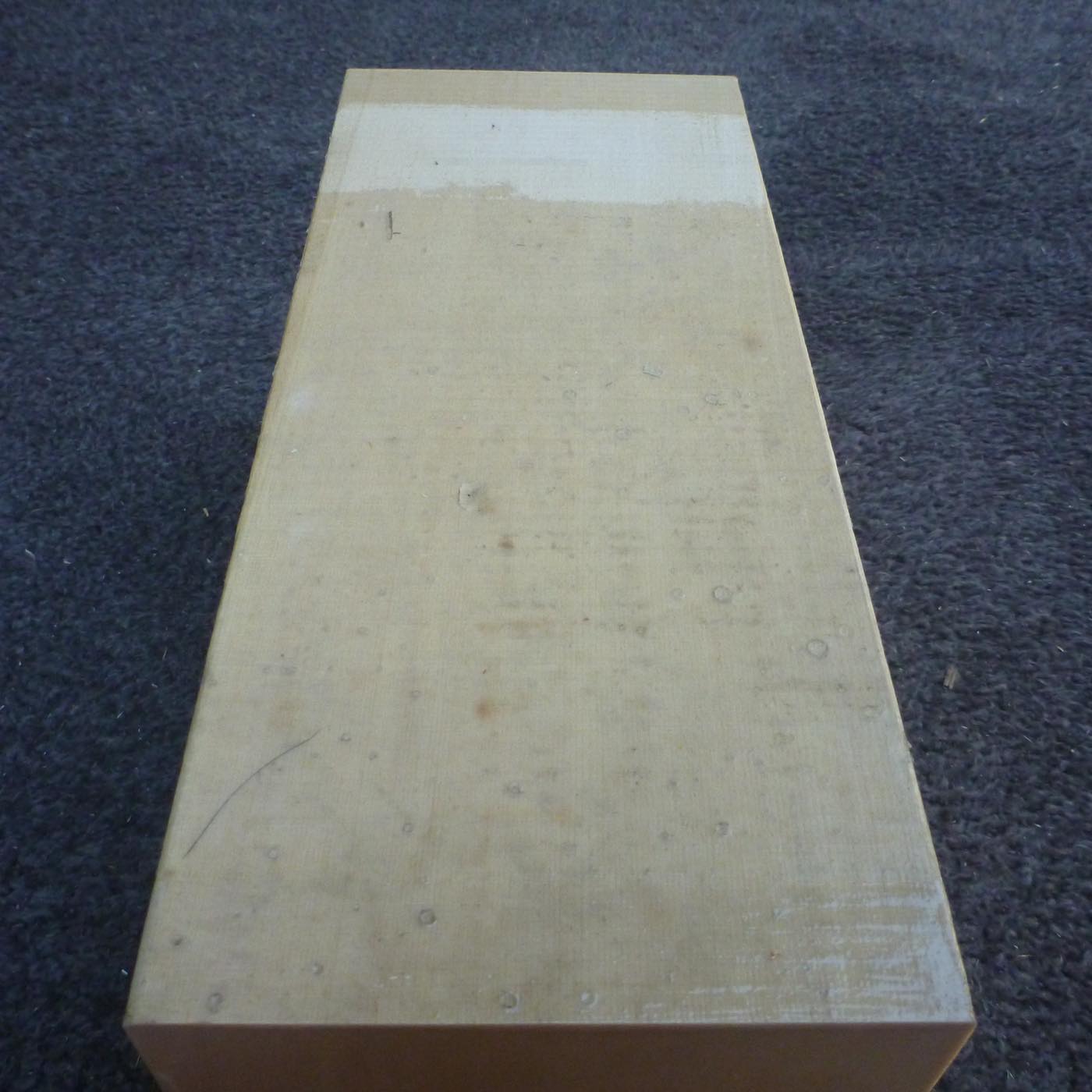 彫刻材 天然木曽檜 柾目盤 ラフ材 L300×T130×W130mm 4B130130-1 Bグレード 定番商品