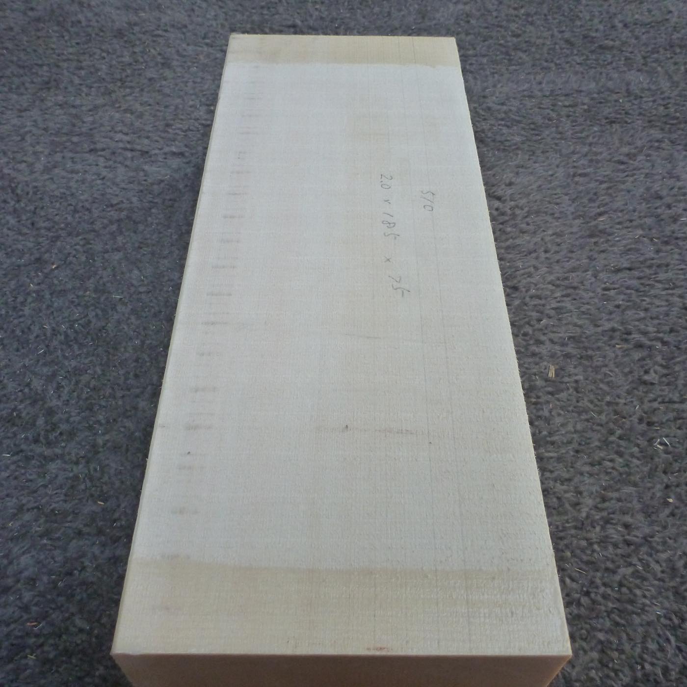 彫刻材 天然木曽檜 柾目盤 ラフ材 L300×T74×W120mm 4A074120 Aグレード 定番商品