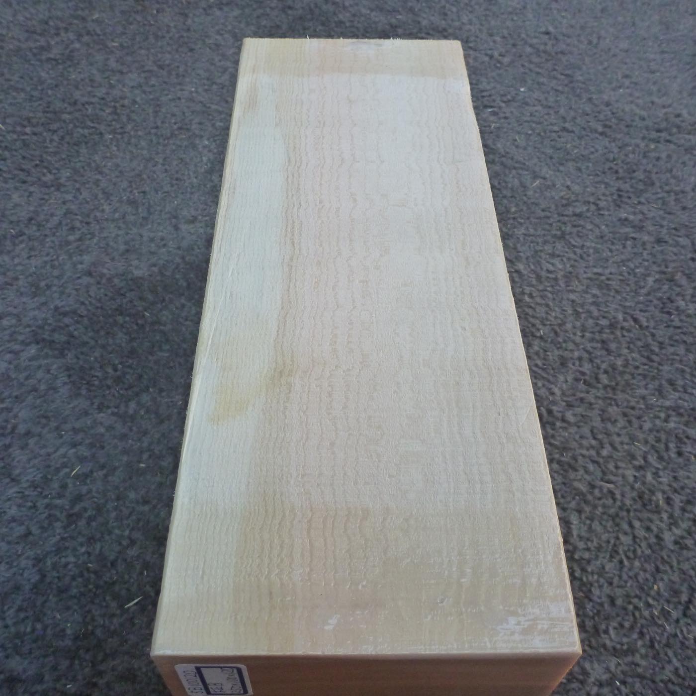 彫刻材 天然木曽檜 柾目盤 ラフ材 L250×T100×W120mm 5B100120 Bグレード 定番商品