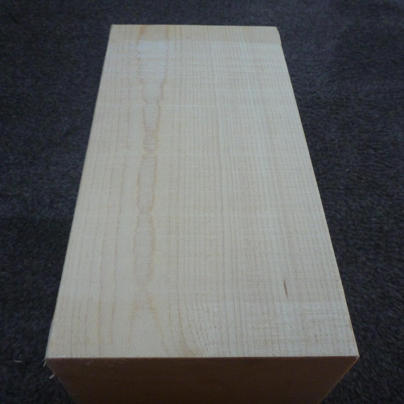 彫刻材 天然木曽檜 柾目盤 ラフ材 L230×T128×W183mm 230128183 Bグレード