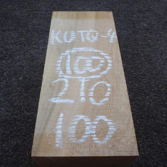 彫刻材 楠 柾目盤 ラフ材 L210×T100×W100mm KUTQ-4
