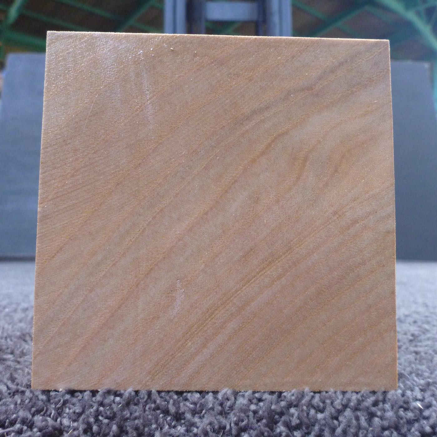 彫刻材 楠 柾目盤 ラフ材 L210×T100×W100mm KUTQ-4