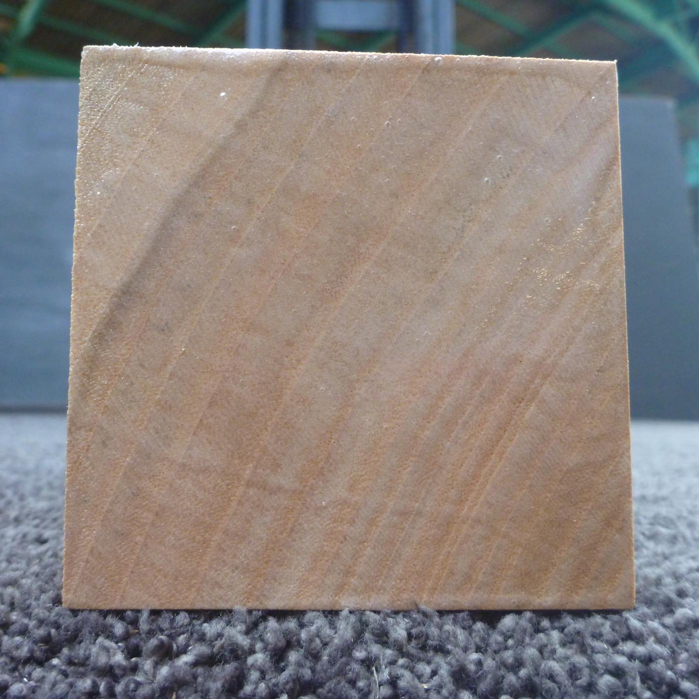 彫刻材 楠 柾目盤 ラフ材 L200×T75×W75mm KUTQ-5