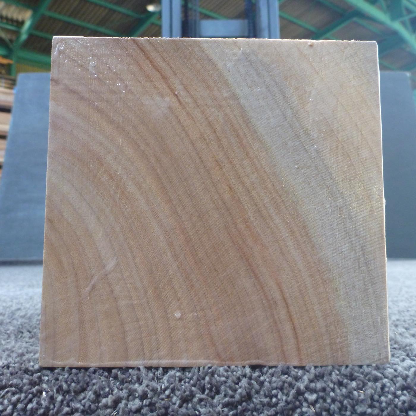 彫刻材 楠 柾目盤 ラフ材 L180×T129×W130mm KUTQ-6
