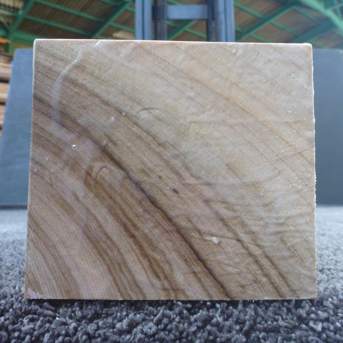 彫刻材 楠 板目 ラフ材 L250×T100×W110mm KUTP250-1 定番商品
