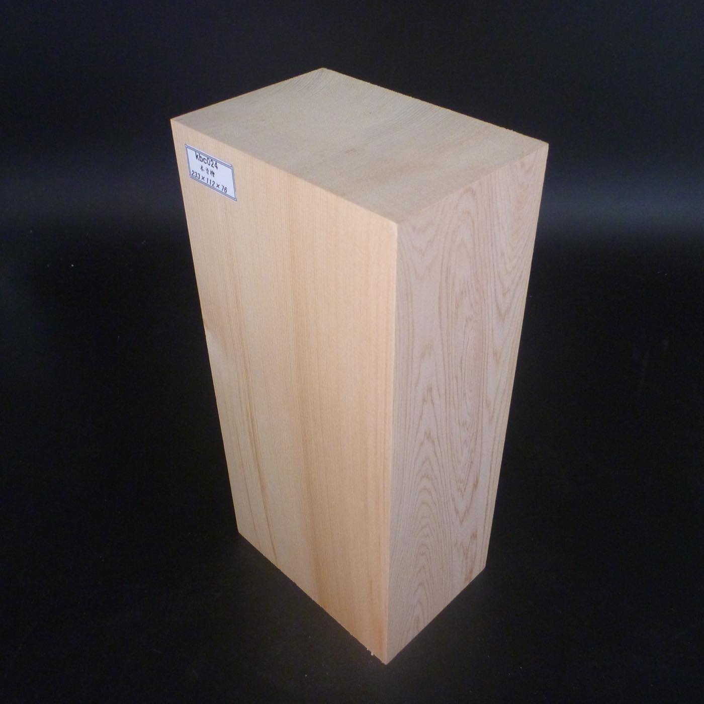 毘沙門天 仏像彫刻用 定番商品 天然木曽檜 入門用 教材品 kbc024