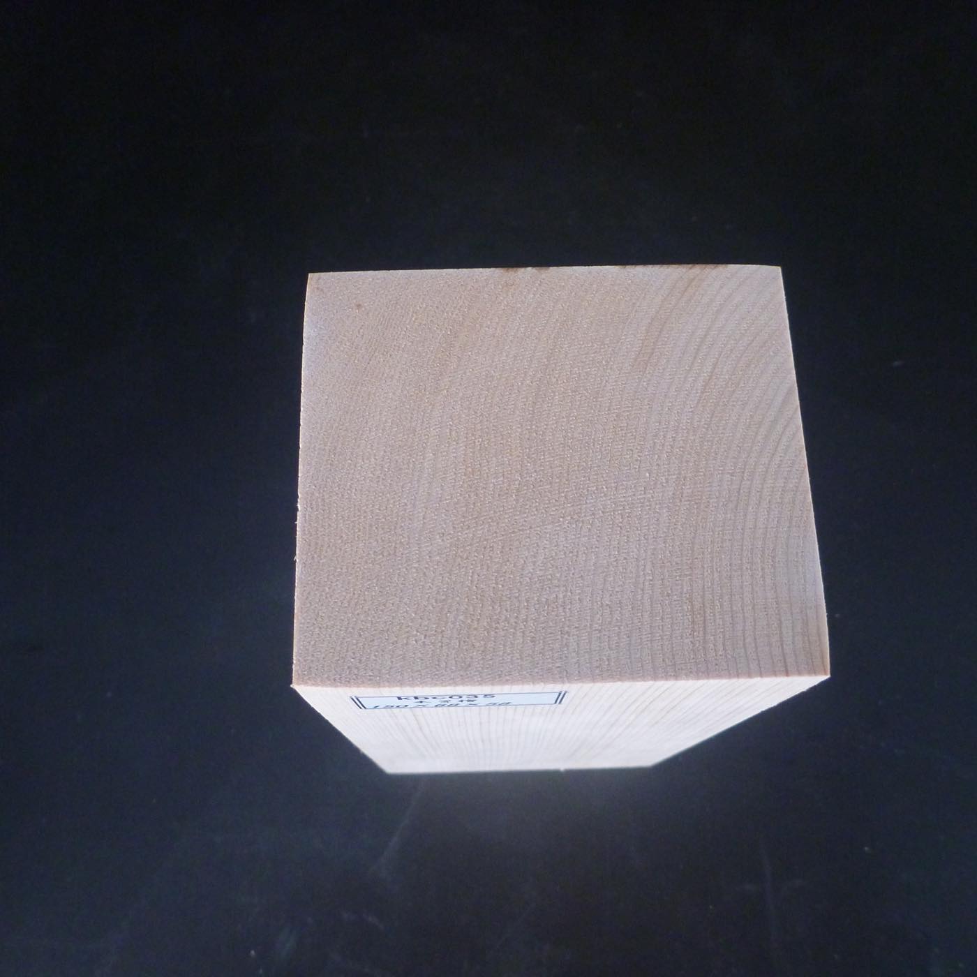 らくらく地蔵用 角材 天然木曽檜 入門用 教材品 kbc035 150×68×58mm