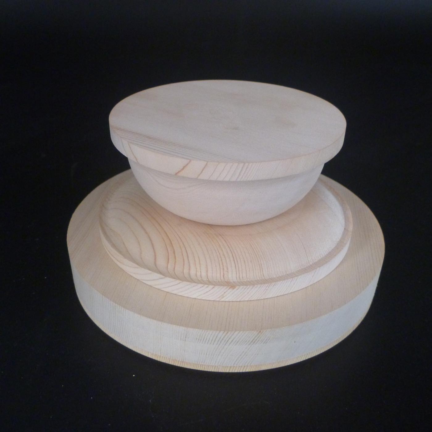 6寸立像用連台座一式 縁取りカット済 kbc912